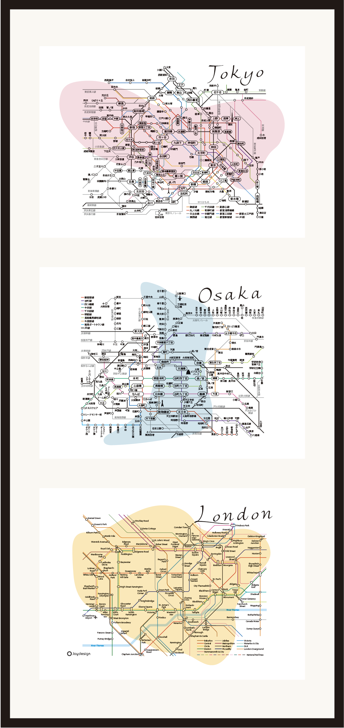 路線図ポスター